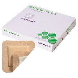 Molnlycke Mepilex Border 10x10cm 有邊型泡沫敷料貼 5片/盒